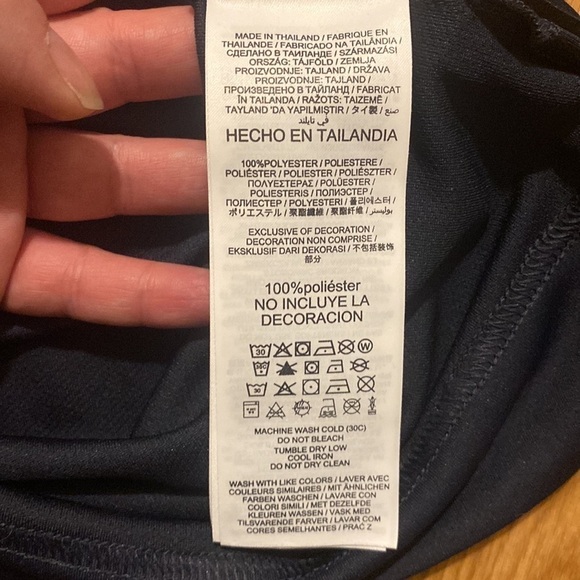 Nike Women's Chicago Bears Dri-Fit NFL Pull Over Long Sleeve Navy Shirt (Medium) - Picture 12 of 13